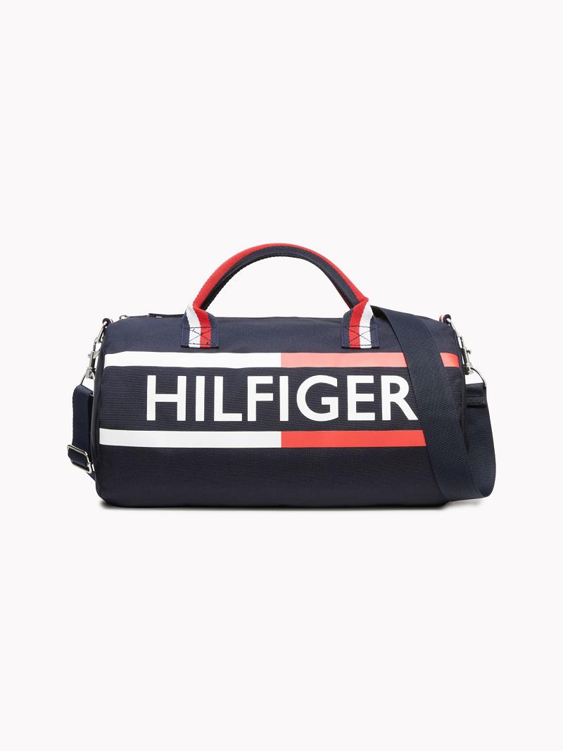 Lány Tommy Hilfiger Hilfiger Duffle Táska Kék | HU 2029JPQ